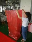 中国 生物分解性の頑丈で明確なポリ袋の赤い色のオフセット印刷 会社