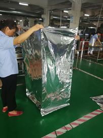 中国 大きいサイズ ホイルによって絶縁される箱はさみ金のグラビア印刷の印刷によってカスタマイズされるサイズ 工場
